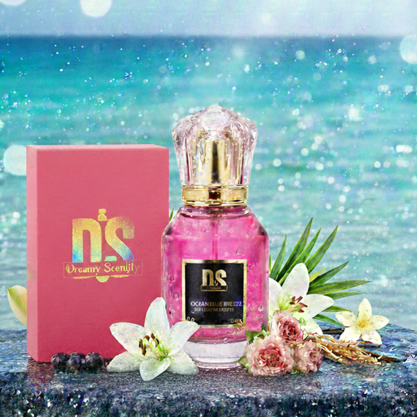 Ocean Blue Breeze – Inspired By Cool Water Women | Fresh Aquatic Floral Perfume for Women