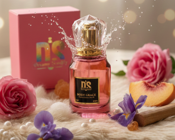 Body Grace Inspired By Burberry Body – Luxury Unisex Perfume, Peach & Vanilla Scent