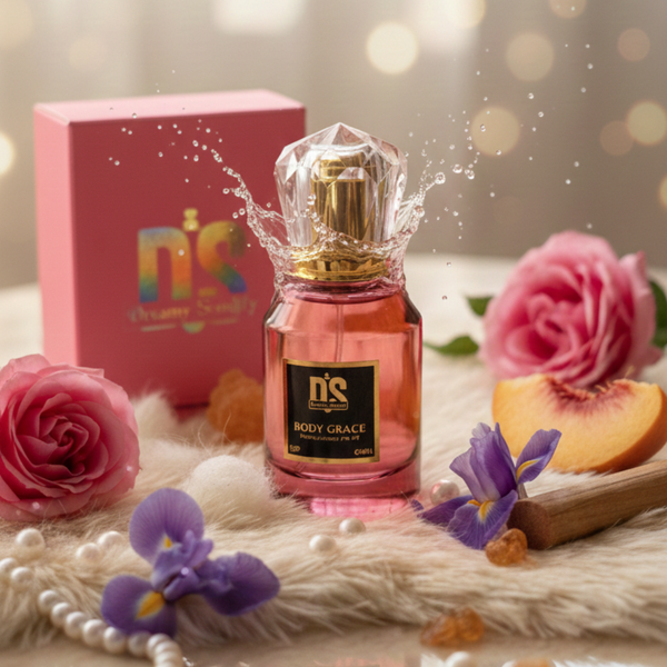 Body Grace Inspired By Burberry Body – Luxury Unisex Perfume, Peach & Vanilla Scent