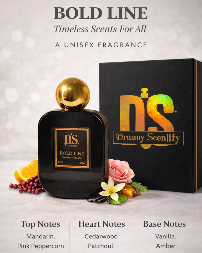 Bold Line Inspired By Front Line J. – Luxury Unisex Perfume, Mandarin & Vanilla Scent