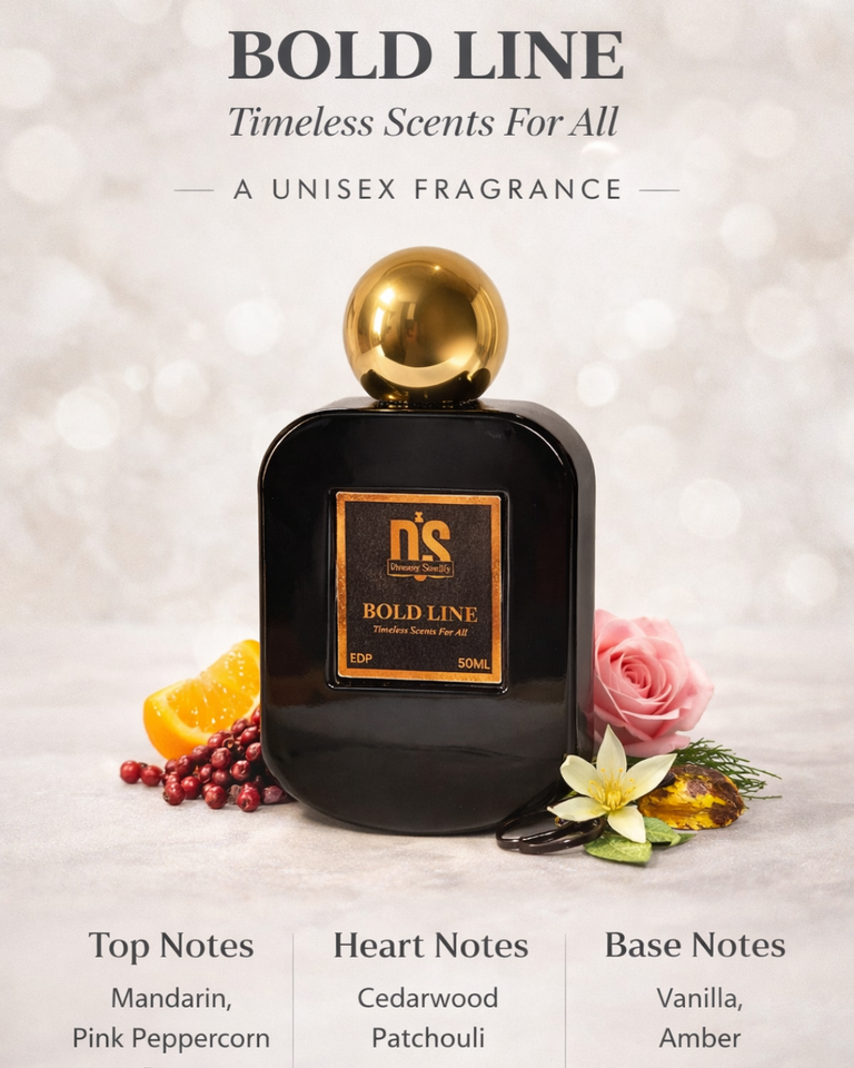 Bold Line Inspired By Front Line J. – Luxury Unisex Perfume, Mandarin & Vanilla Scent
