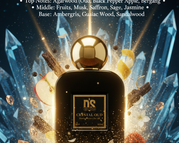 Crystal Oud Inspired By White Oud – Luxury Perfume, Citrus & Woody Scent