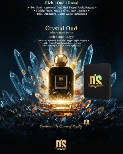 Crystal Oud Inspired By White Oud – Luxury Perfume, Citrus & Woody Scent