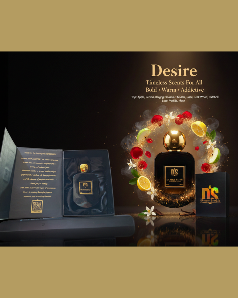Desire Rush – Inspired by Dunhill Desire | Warm Fruity & Woody Men’s Fragrance