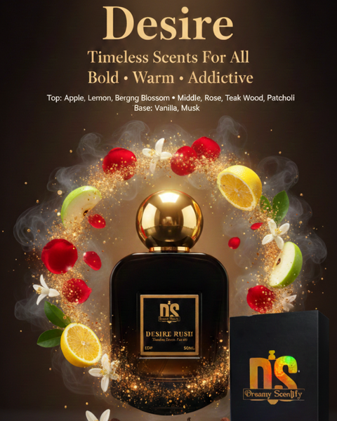 Desire Rush – Inspired by Dunhill Desire | Warm Fruity & Woody Men’s Fragrance