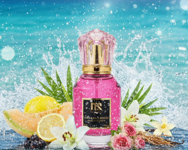 Ocean Blue Breeze – Inspired By Cool Water Women | Fresh Aquatic Floral Perfume for Women