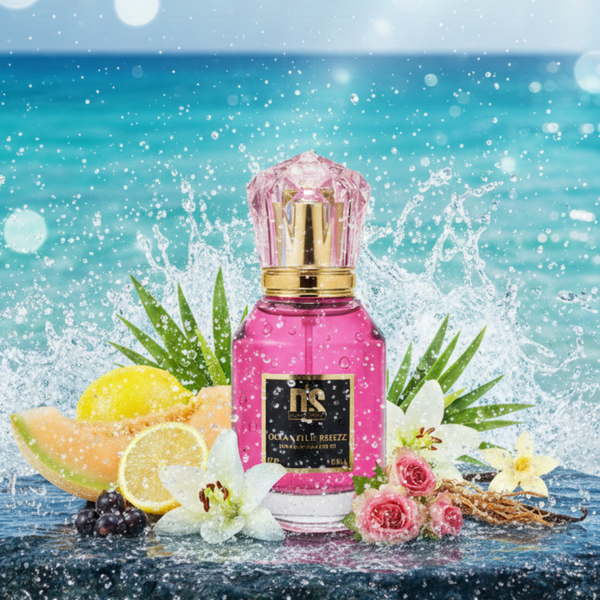 Ocean Blue Breeze – Inspired By Cool Water Women | Fresh Aquatic Floral Perfume for Women
