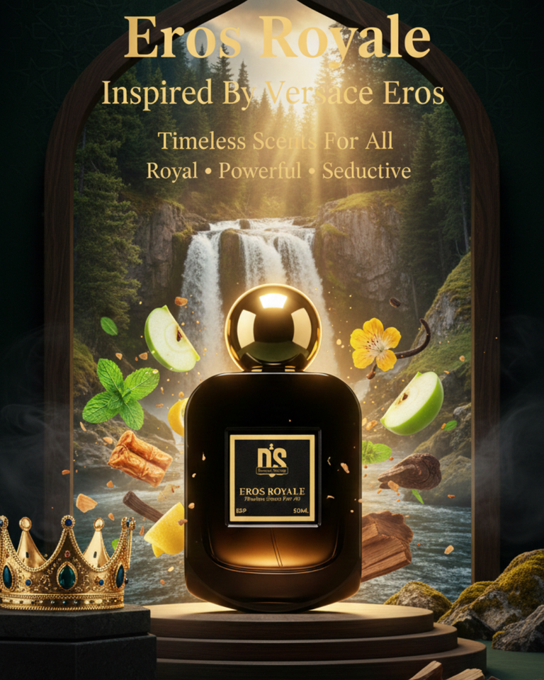 Eros Royale – Luxury Unisex Perfume, Mint & Vanilla Scent