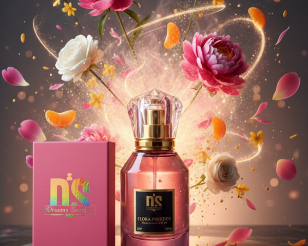 Flora Prestige  – Luxury Unisex Perfume, Floral & Citrus Scent