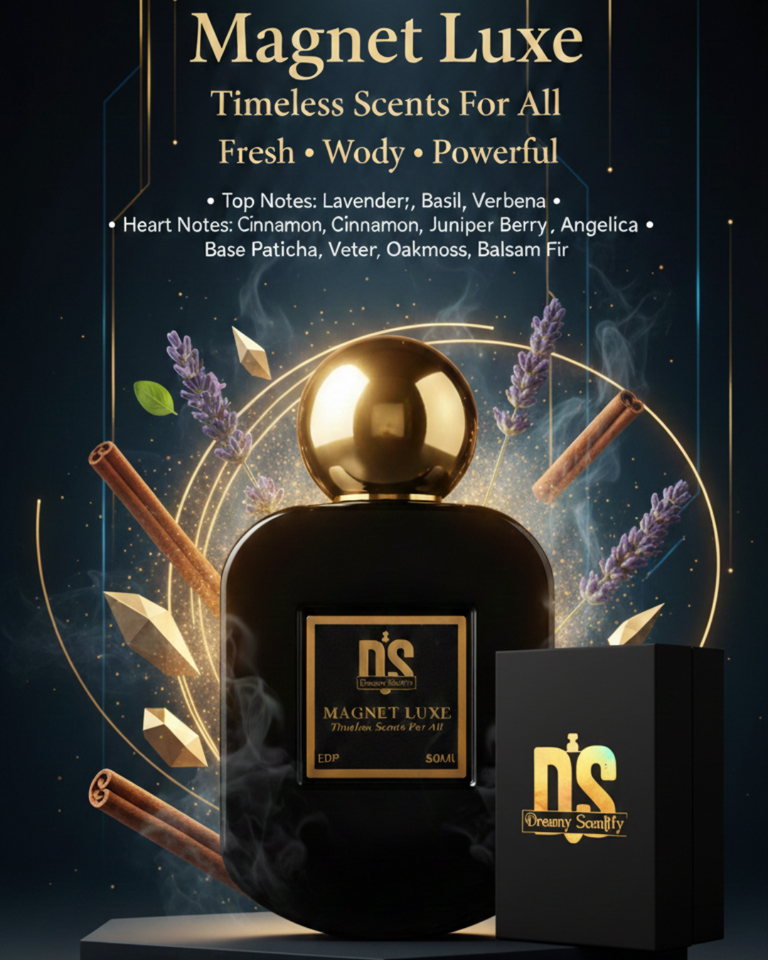 Magnet Luxe – Inspired by Magnet India | Masculine Fresh & Woody Fragrance