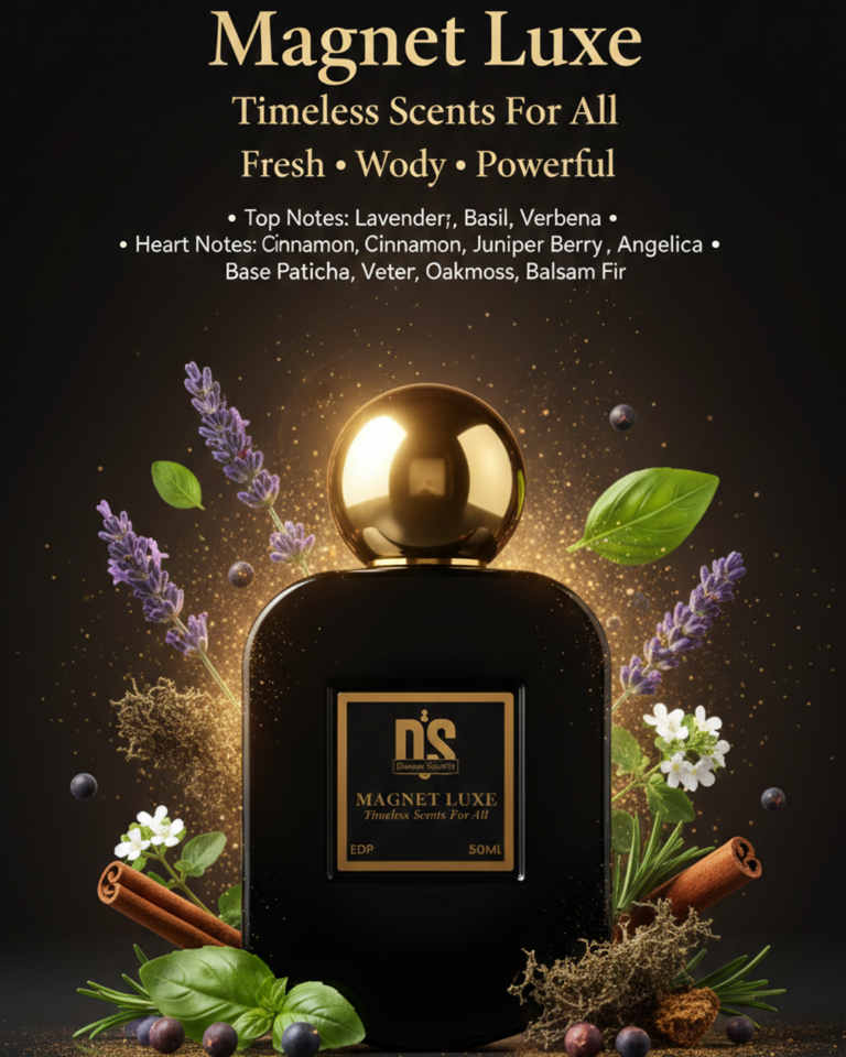 Magnet Luxe – Inspired by Magnet India | Masculine Fresh & Woody Fragrance
