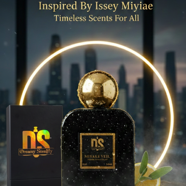 Miyake Veil Inspired By Issey Miyake – Luxury Unisex Perfume, Citrus & Woody Scent