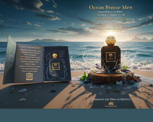 Ocean Breeze Men – Inspired by Cool Water Men | Fresh & Aromatic Fragrance