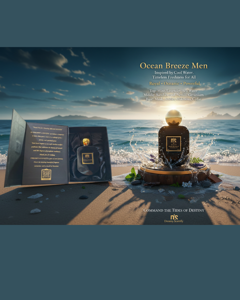 Ocean Breeze Men – Inspired by Cool Water Men | Fresh & Aromatic Fragrance