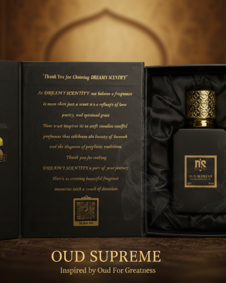 Oud Supreme Inspired By Oud For Greatness – Luxury Unisex Perfume, Saffron & Oud Scent