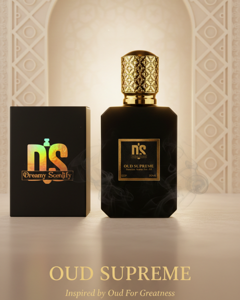 Oud Supreme Inspired By Oud For Greatness – Luxury Unisex Perfume, Saffron & Oud Scent