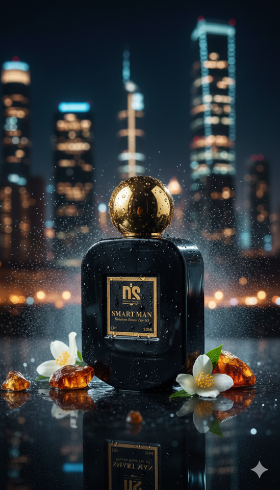 Smart Man Inspired By Office For Men – Luxury Masculine Perfume, Amber & Woody Scent