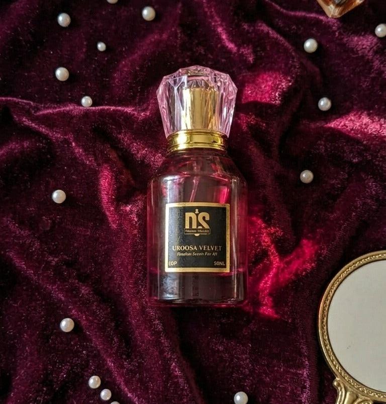 Uroosa Velvet Inspired By Uroosa J. – Luxury Women Perfume, Fruity Floral & Vanilla Scent